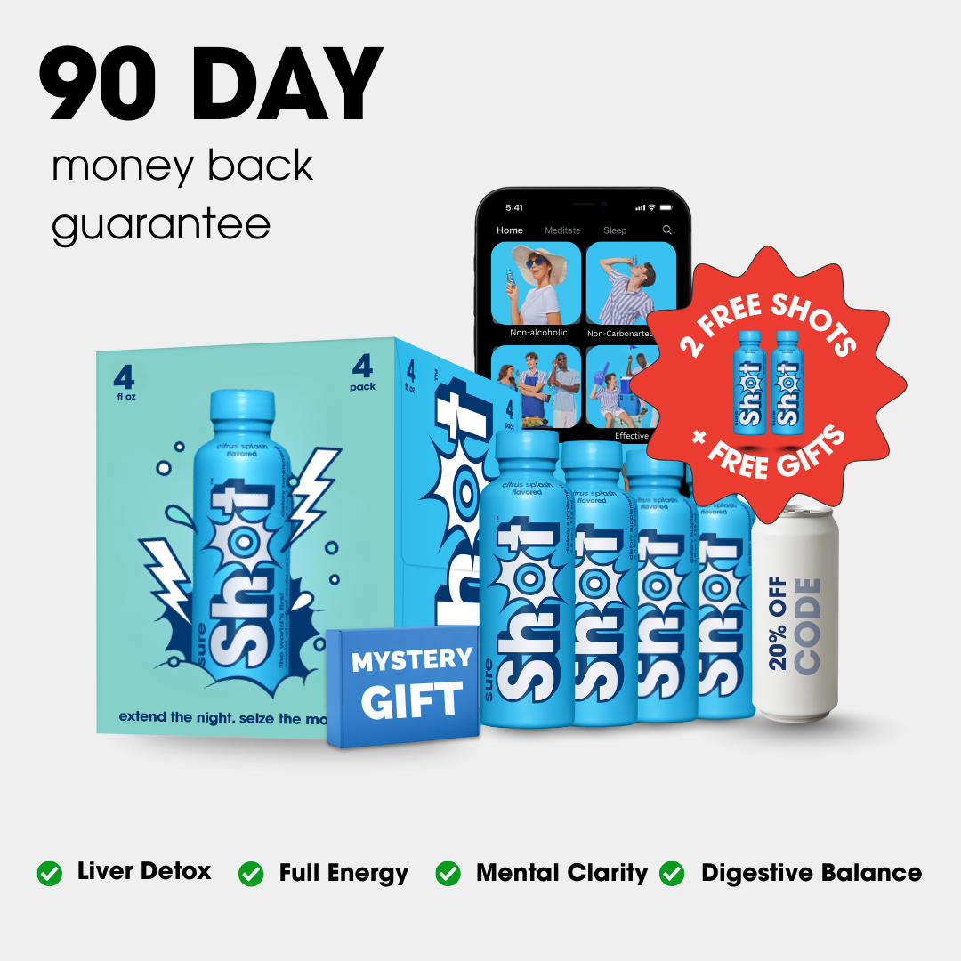 Sure Shot 4-Pack Liver Support & Detox
