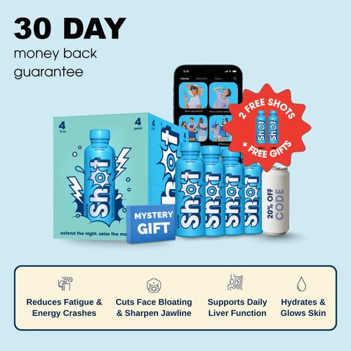 4 Pack Clinical Strength Liver Support & Detox Shots